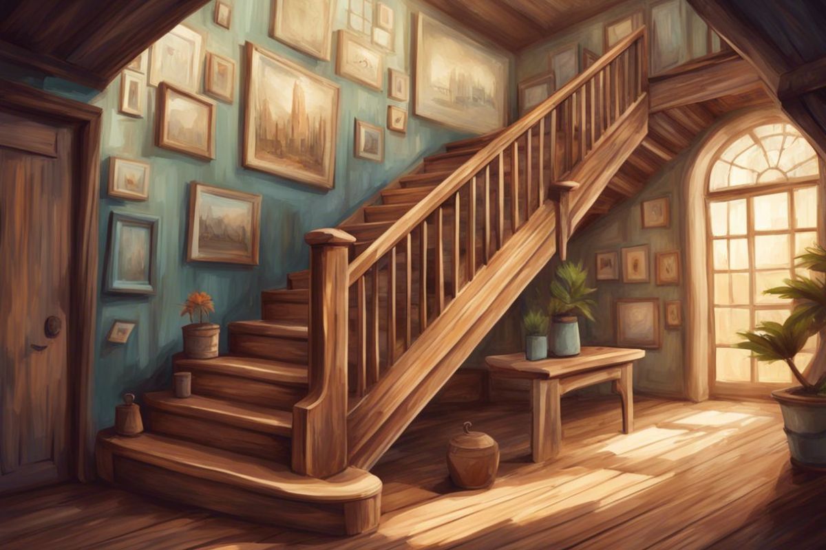 Découvrez l'art de l'escalier en bois en 2024